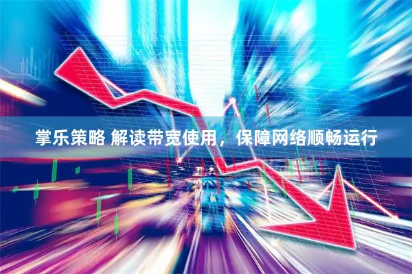 掌乐策略 解读带宽使用，保障网络顺畅运行