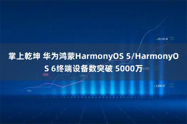 掌上乾坤 华为鸿蒙HarmonyOS 5/HarmonyOS 6终端设备数突破 5000万