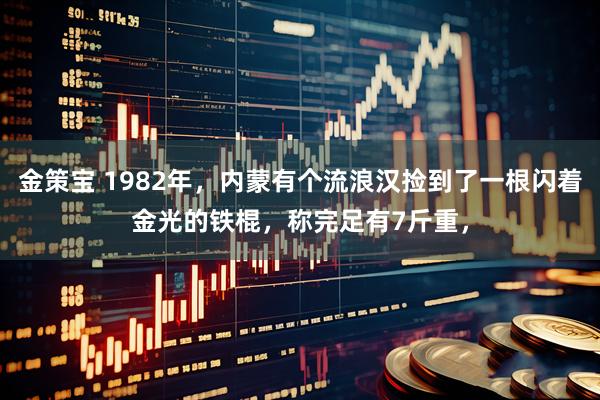 金策宝 1982年，内蒙有个流浪汉捡到了一根闪着金光的铁棍，称完足有7斤重，