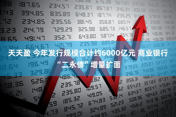 天天盈 今年发行规模合计约6000亿元 商业银行“二永债”增量扩面