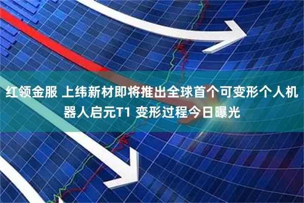 红领金服 上纬新材即将推出全球首个可变形个人机器人启元T1 变形过程今日曝光